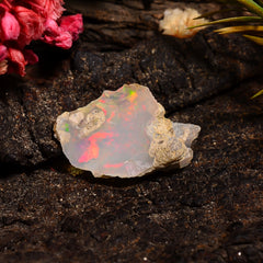 Immaculate Top Grade Quality 100% Natural Welo Fire Ethiopian Opal Rough Loose Gemstone For Making Jewelry 18X12X5 MM 03.50 Cts. KR24-88 Sunkarton