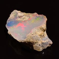 Immaculate Top Grade Quality 100% Natural Welo Fire Ethiopian Opal Rough Loose Gemstone For Making Jewelry 18X12X5 MM 03.50 Cts. KR24-88 Sunkarton