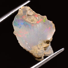 Immaculate Top Grade Quality 100% Natural Welo Fire Ethiopian Opal Rough Loose Gemstone For Making Jewelry 18X12X5 MM 03.50 Cts. KR24-88 Sunkarton