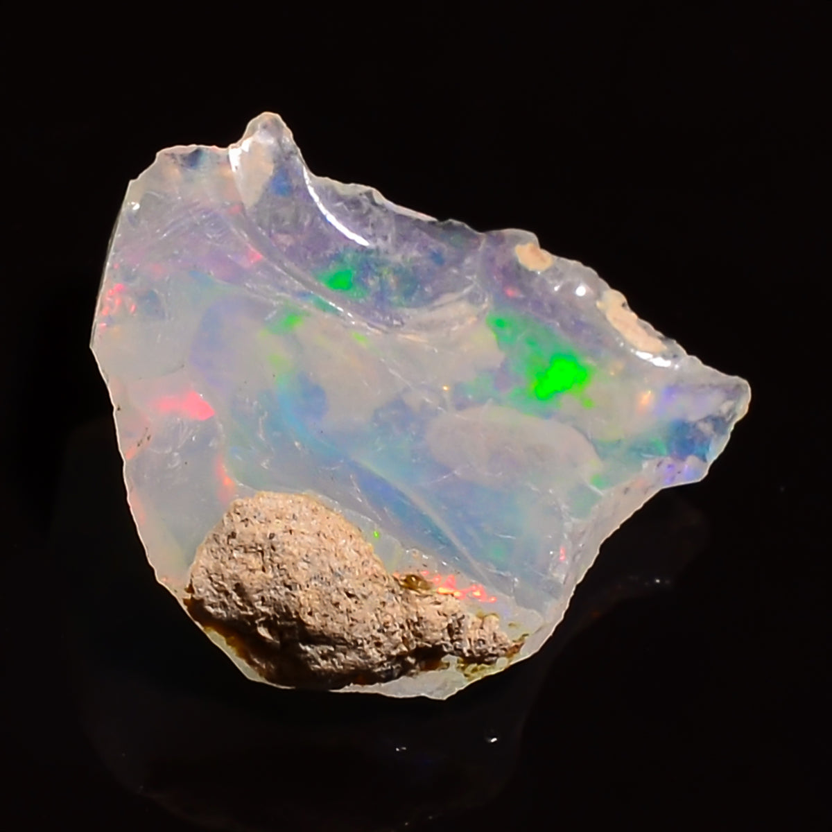 Incredible Top Grade Quality 100% Natural Welo Fire Ethiopian Opal Rough Loose Gemstone For Making Jewelry 14X12X4 MM 01.50 Cts. KR24-89 Sunkarton