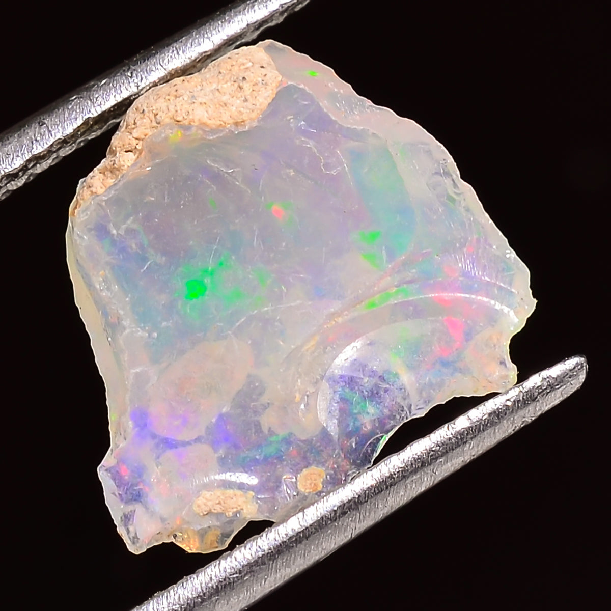Incredible Top Grade Quality 100% Natural Welo Fire Ethiopian Opal Rough Loose Gemstone For Making Jewelry 14X12X4 MM 01.50 Cts. KR24-89 Sunkarton