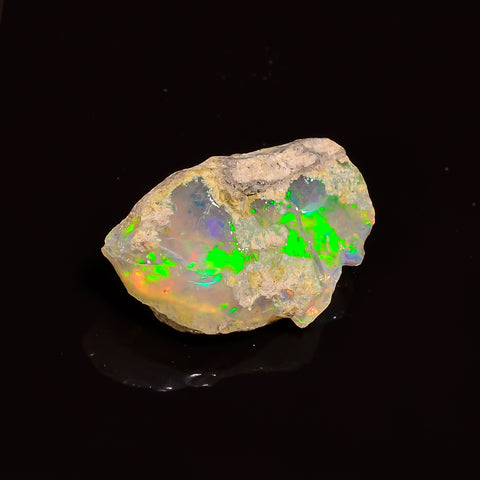 Exclusive Top Grade Quality 100% Natural Welo Fire Ethiopian Opal Fancy Rough Loose Gemstone For Making Jewelry 16X11X7 MM 04.50 Cts. KR24-8 Sunkarton