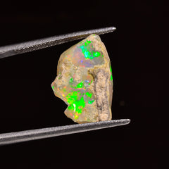 Exclusive Top Grade Quality 100% Natural Welo Fire Ethiopian Opal Fancy Rough Loose Gemstone For Making Jewelry 16X11X7 MM 04.50 Cts. KR24-8 Sunkarton