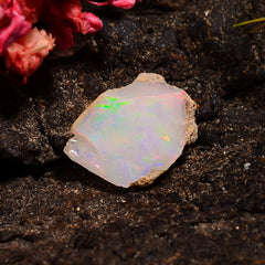Outstanding Top Grade Quality 100% Natural Welo Fire Ethiopian Opal Rough Loose Gemstone For Making Jewelry 12X9X6 MM 02.50 Cts. KR24-92 Sunkarton
