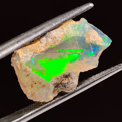 Tempting Top Grade Quality 100% Natural Welo Fire Ethiopian Opal Fancy Rough Loose Gemstone For Making Jewelry 17X11X8 MM 05.00 Cts. KR24-97 Sunkarton
