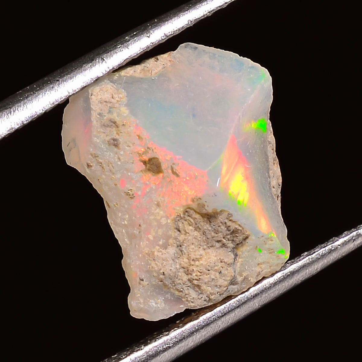 Terrific Top Grade Quality 100% Natural Welo Fire Ethiopian Opal Fancy Rough Loose Gemstone For Making Jewelry 13X10X8 MM 03.00 Cts. KR24-98 Sunkarton