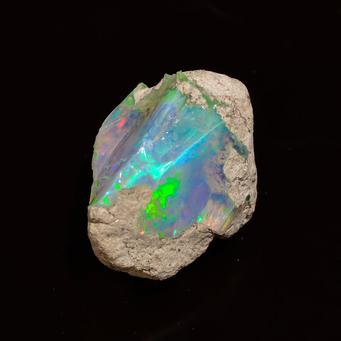 Wonderful Top Grade Quality 100% Natural Welo Fire Ethiopian Opal Rough Loose Gemstone For Making Jewelry 16X13X12 MM 08.50 Cts. KR25-100 Sunkarton