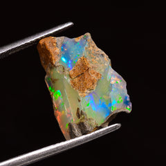 Fabulous Top Grade Quality 100% Natural Welo Fire Ethiopian Opal Rough Loose Gemstone For Making Jewelry 18X12X10 MM 07.00 Cts. KR25-10 Sunkarton