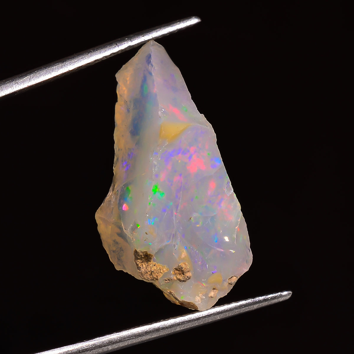 Fantastic Top Grade Quality 100% Natural Welo Fire Ethiopian Opal Rough Loose Gemstone For Making Jewelry 24X11X11 MM 09.50 Cts. KR25-11 Sunkarton