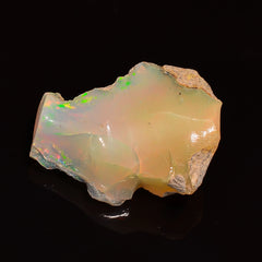 Incredible Top Grade Quality 100% Natural Welo Fire Ethiopian Opal Rough Loose Gemstone For Making Jewelry 21X15X10 MM 09.00 Cts. KR25-14 Sunkarton