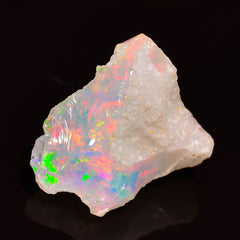 Superb Top Grade Quality 100% Natural Welo Fire Ethiopian Opal Fancy Rough Loose Gemstone For Making Jewelry 15X15X10 MM 06.00 Cts. KR25-19 Sunkarton