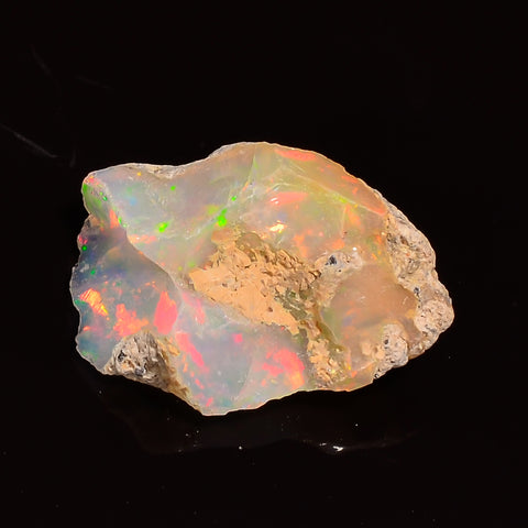 Wonderful Top Grade Quality 100% Natural Welo Fire Ethiopian Opal Rough Loose Gemstone For Making Jewelry 18X13X9 MM 04.50 Cts. KR25-25 Sunkarton