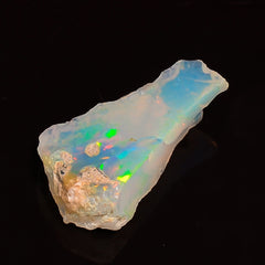 Awesome Top Grade Quality 100% Natural Welo Fire Ethiopian Opal Fancy Rough Loose Gemstone For Making Jewelry 22X13X6 MM 05.50 Cts. KR25-28 Sunkarton