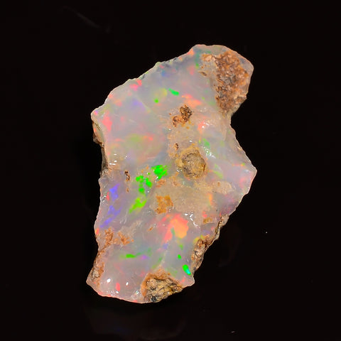 Dazzling Top Grade Quality 100% Natural Welo Fire Ethiopian Opal Fancy Rough Loose Gemstone For Making Jewelry 24X13X7 MM 06.50 Cts. KR25-31 Sunkarton
