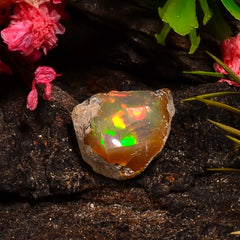 Exclusive Top Grade Quality 100% Natural Welo Fire Ethiopian Opal Rough Loose Gemstone For Making Jewelry 12X10X8 MM 03.50 Cts. KR25-33 Sunkarton
