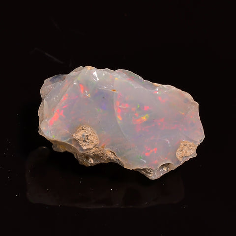 Immaculate Top Grade Quality 100% Natural Welo Fire Ethiopian Opal Rough Loose Gemstone For Making Jewelry 17X11X9 MM 06.00 Cts. KR25-38 Sunkarton