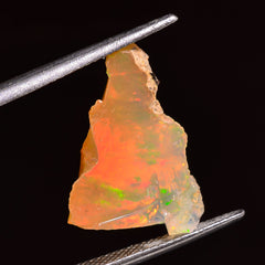 Unique Top Grade Quality 100% Natural Welo Fire Ethiopian Opal Fancy Rough Loose Gemstone For Making Jewelry 20X14X6 MM 05.00 Cts. KR25-49 Sunkarton