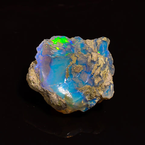 Amazing Top Grade Quality 100% Natural Welo Fire Ethiopian Opal Fancy Rough Loose Gemstone For Making Jewelry 19X17X10 MM 11.00 Cts. KR25-51 Sunkarton