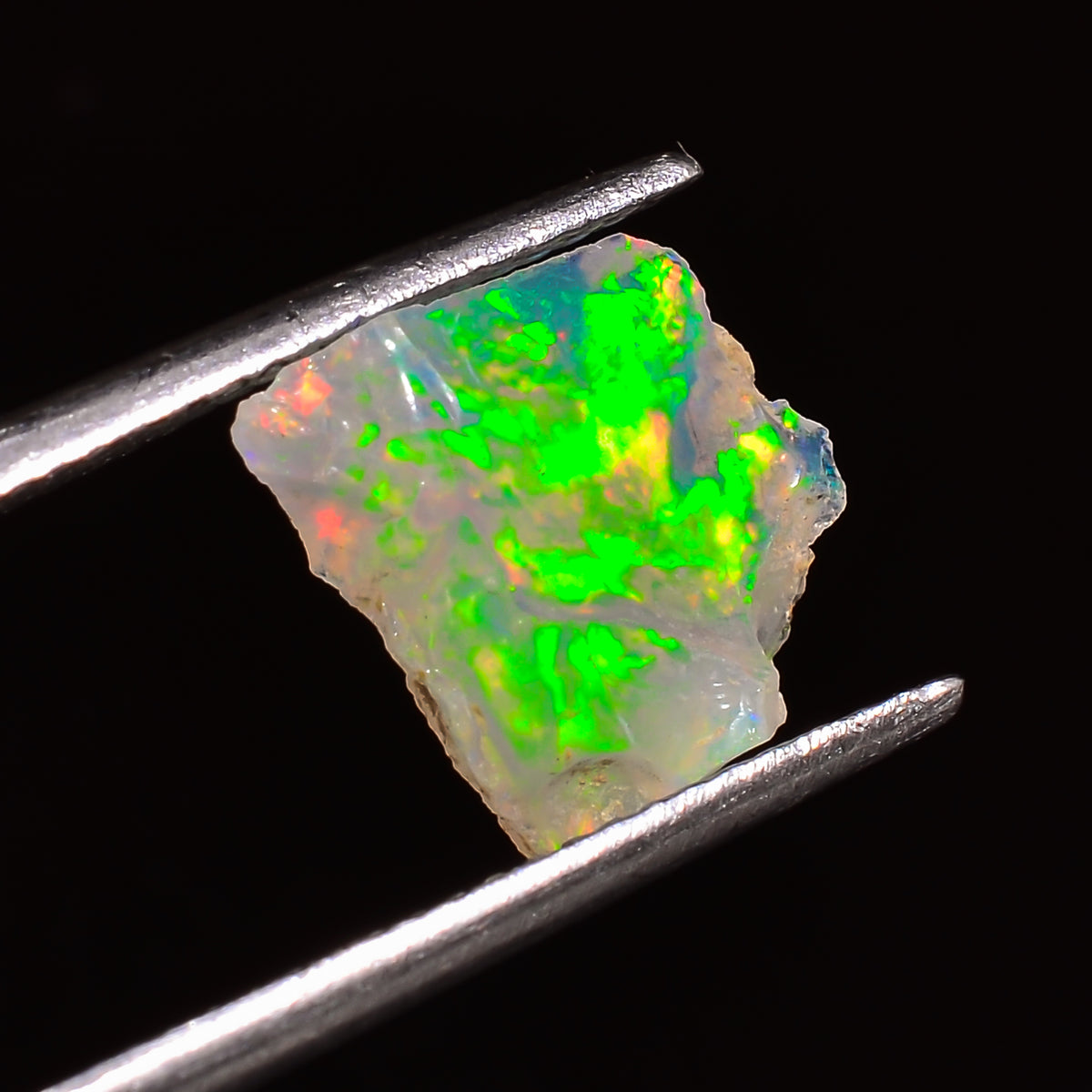 Beautiful Top Grade Quality 100% Natural Welo Fire Ethiopian Opal Rough Loose Gemstone For Making Jewelry 12X10X6 MM 02.50 Cts. KR25-54 Sunkarton