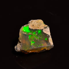 Excellent Top Grade Quality 100% Natural Welo Fire Ethiopian Opal Rough Loose Gemstone For Making Jewelry 15X13X12 MM 08.00 Cts. KR25-57 Sunkarton