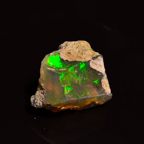 Excellent Top Grade Quality 100% Natural Welo Fire Ethiopian Opal Rough Loose Gemstone For Making Jewelry 15X13X12 MM 08.00 Cts. KR25-57 Sunkarton