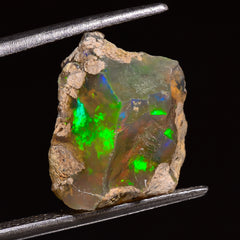 Excellent Top Grade Quality 100% Natural Welo Fire Ethiopian Opal Rough Loose Gemstone For Making Jewelry 15X13X12 MM 08.00 Cts. KR25-57 Sunkarton