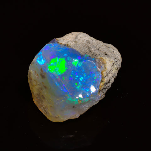 Elegant Top Grade Quality 100% Natural Welo Fire Ethiopian Opal Fancy Rough Loose Gemstone For Making Jewelry 15X14X10 MM 08.50 Cts. KR25-59 Sunkarton