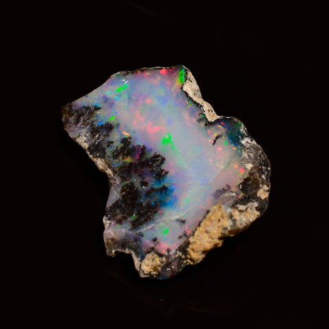 Gorgeous Top Grade Quality 100% Natural Welo Fire Ethiopian Opal Fancy Rough Loose Gemstone For Making Jewelry 17X13X5 MM 03.50 Cts. KR25-62 Sunkarton