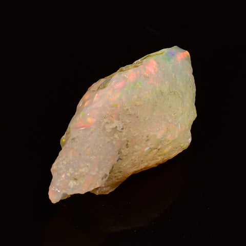 Marvellous Top Grade Quality 100% Natural Welo Fire Ethiopian Opal Rough Loose Gemstone For Making Jewelry 23X11X10 MM 09.00 Cts. KR25-65 Sunkarton