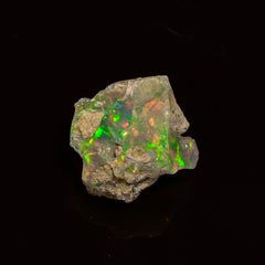 Superb Top Grade Quality 100% Natural Welo Fire Ethiopian Opal Fancy Rough Loose Gemstone For Making Jewelry 13X12X9 MM 07.00 Cts. KR25-69 Sunkarton