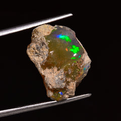 Dazzling Top Grade Quality 100% Natural Welo Fire Ethiopian Opal Fancy Rough Loose Gemstone For Making Jewelry 20X15X9 MM 11.00 Cts. KR25-6 Sunkarton