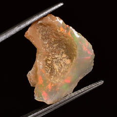Supreme Top Grade Quality 100% Natural Welo Fire Ethiopian Opal Fancy Rough Loose Gemstone For Making Jewelry 19X15X6 MM 03.50 Cts. KR25-71 Sunkarton