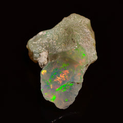 Wonderful Top Grade Quality 100% Natural Welo Fire Ethiopian Opal Rough Loose Gemstone For Making Jewelry 18X13X8 MM 05.00 Cts. KR25-75 Sunkarton