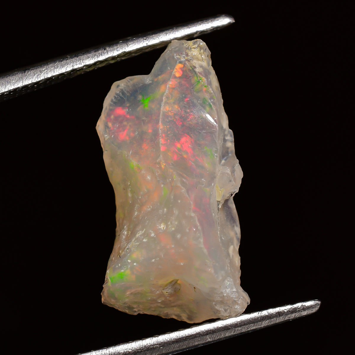 Classic Top Grade Quality 100% Natural Welo Fire Ethiopian Opal Fancy Rough Loose Gemstone For Making Jewelry 18X9X8 MM 04.00 Cts. KR25-80 Sunkarton