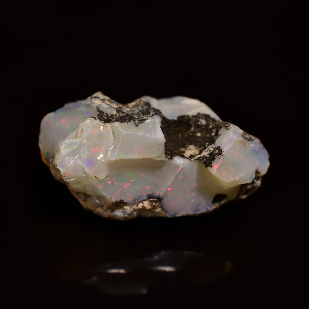 Dazzling Top Grade Quality 100% Natural Welo Fire Ethiopian Opal Fancy Rough Loose Gemstone For Making Jewelry 17X11X9 MM 05.00 Cts. KR25-81 Sunkarton