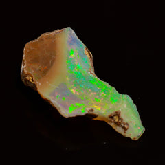 Excellent Top Grade Quality 100% Natural Welo Fire Ethiopian Opal Fancy Rough Loose Gemstone For Making Jewelry 19X9X5 MM 03.00 Cts. KR25-82 Sunkarton