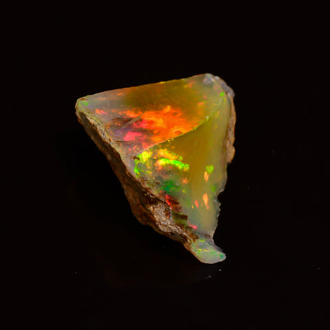 Exclusive Top Grade Quality 100% Natural Welo Fire Ethiopian Opal Rough Loose Gemstone For Making Jewelry 14X11X7 MM 03.50 Cts. KR25-83 Sunkarton