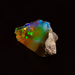 Fantastic Top Grade Quality 100% Natural Welo Fire Ethiopian Opal Rough Loose Gemstone For Making Jewelry 19X11X9 MM 07.00 Cts. KR25-86 Sunkarton