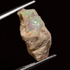 Immaculate Top Grade Quality 100% Natural Welo Fire Ethiopian Opal Rough Loose Gemstone For Making Jewelry 19X10X9 MM 05.50 Cts. KR25-88 Sunkarton