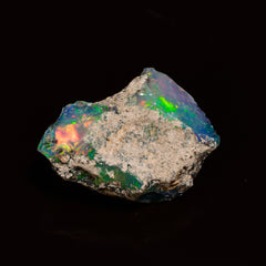 Incredible Top Grade Quality 100% Natural Welo Fire Ethiopian Opal Rough Loose Gemstone For Making Jewelry 16X12X7 MM 05.00 Cts. KR25-89 Sunkarton