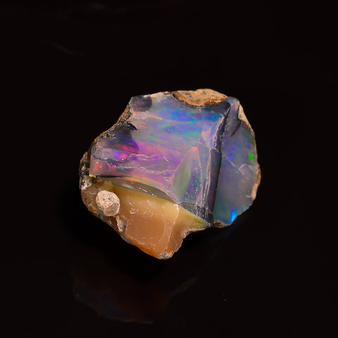 Exclusive Top Grade Quality 100% Natural Welo Fire Ethiopian Opal Rough Loose Gemstone For Making Jewelry 19X15X10 MM 10.50 Cts. KR25-8 Sunkarton