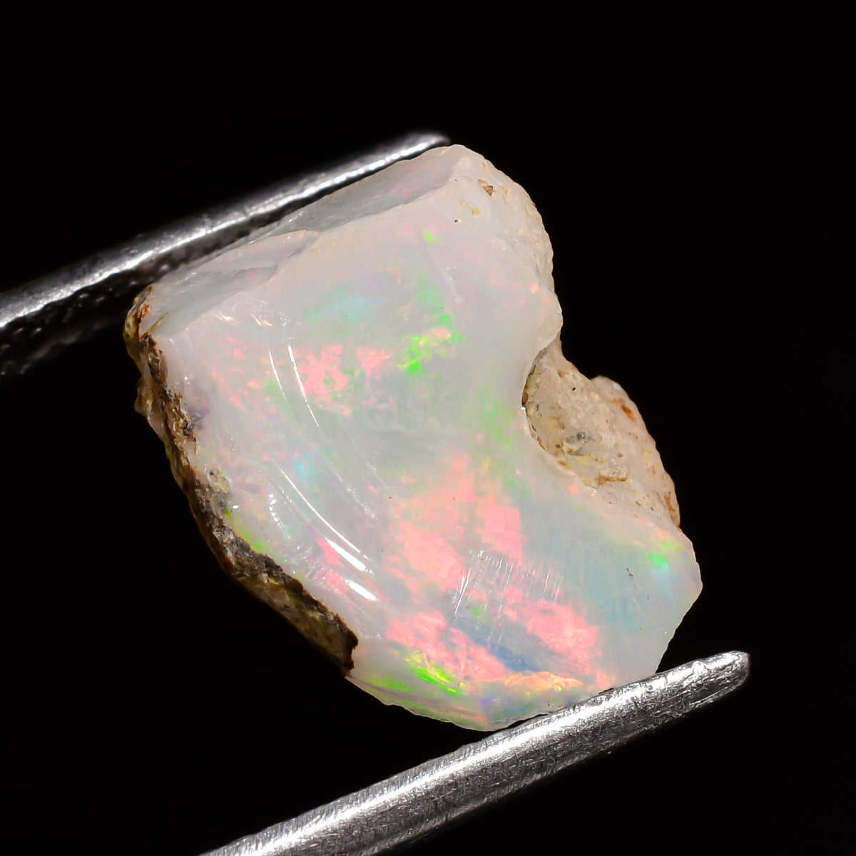 Marvellous Top Grade Quality 100% Natural Welo Fire Ethiopian Opal Rough Loose Gemstone For Making Jewelry 15X11X8 MM 04.00 Cts. KR25-90 Sunkarton