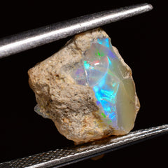 Splendid Top Grade Quality 100% Natural Welo Fire Ethiopian Opal Rough Loose Gemstone For Making Jewelry 18X12X10 MM 05.50 Cts. KR25-93 Sunkarton