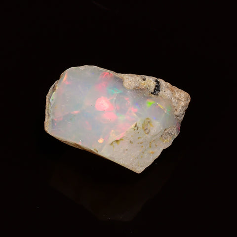 Stunning Top Grade Quality 100% Natural Welo Fire Ethiopian Opal Fancy Rough Loose Gemstone For Making Jewelry 15X10X7 MM 04.00 Cts. KR25-95 Sunkarton