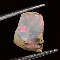Stunning Top Grade Quality 100% Natural Welo Fire Ethiopian Opal Fancy Rough Loose Gemstone For Making Jewelry 15X10X7 MM 04.00 Cts. KR25-95 Sunkarton