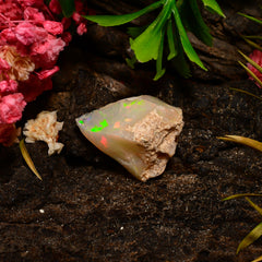 Terrific Top Grade Quality 100% Natural Welo Fire Ethiopian Opal Fancy Rough Loose Gemstone For Making Jewelry 15X12X9 MM 05.50 Cts. KR25-98 Sunkarton