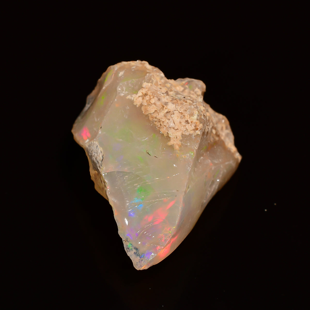 Terrific Top Grade Quality 100% Natural Welo Fire Ethiopian Opal Fancy Rough Loose Gemstone For Making Jewelry 15X12X9 MM 05.50 Cts. KR25-98 Sunkarton