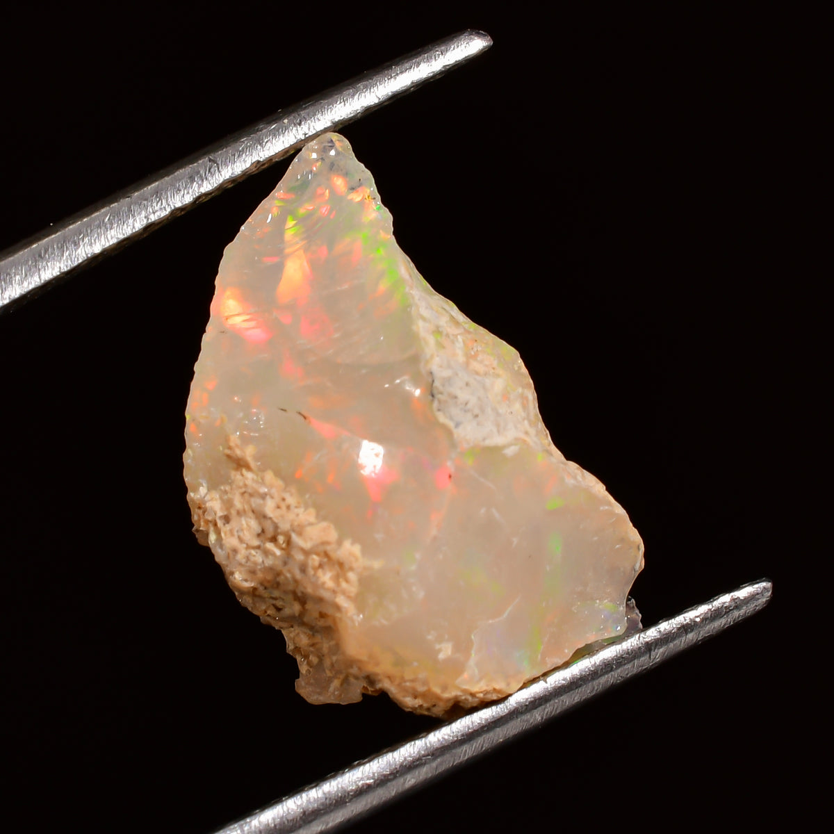 Terrific Top Grade Quality 100% Natural Welo Fire Ethiopian Opal Fancy Rough Loose Gemstone For Making Jewelry 15X12X9 MM 05.50 Cts. KR25-98 Sunkarton