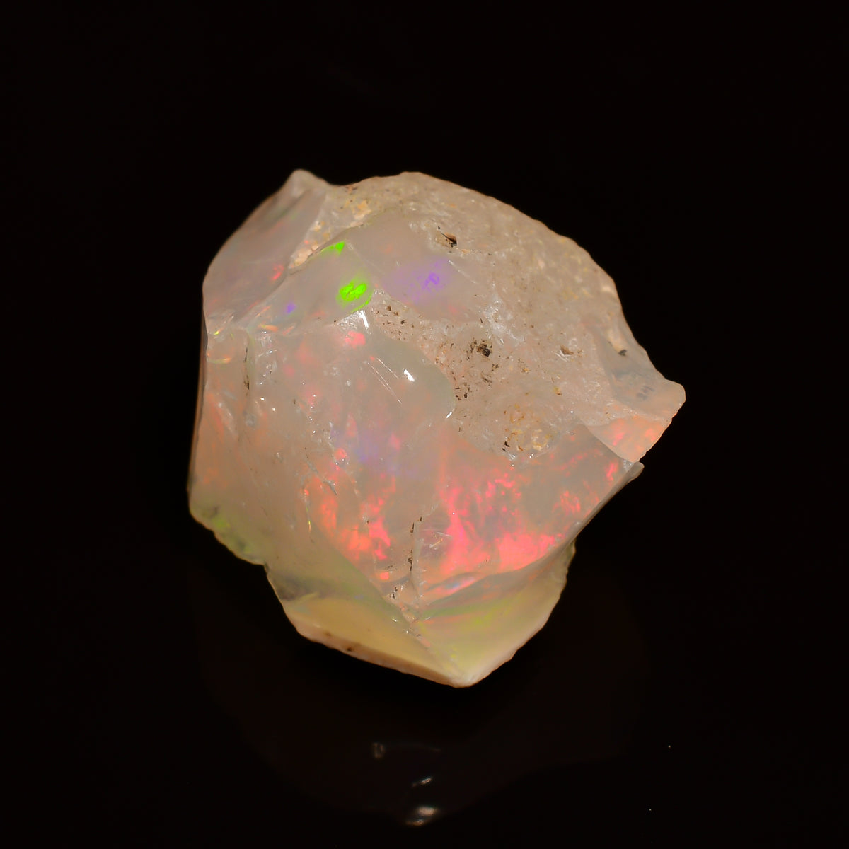 Unique Top Grade Quality 100% Natural Welo Fire Ethiopian Opal Fancy Rough Loose Gemstone For Making Jewelry 14X12X10 MM 05.00 Cts. KR25-99 Sunkarton