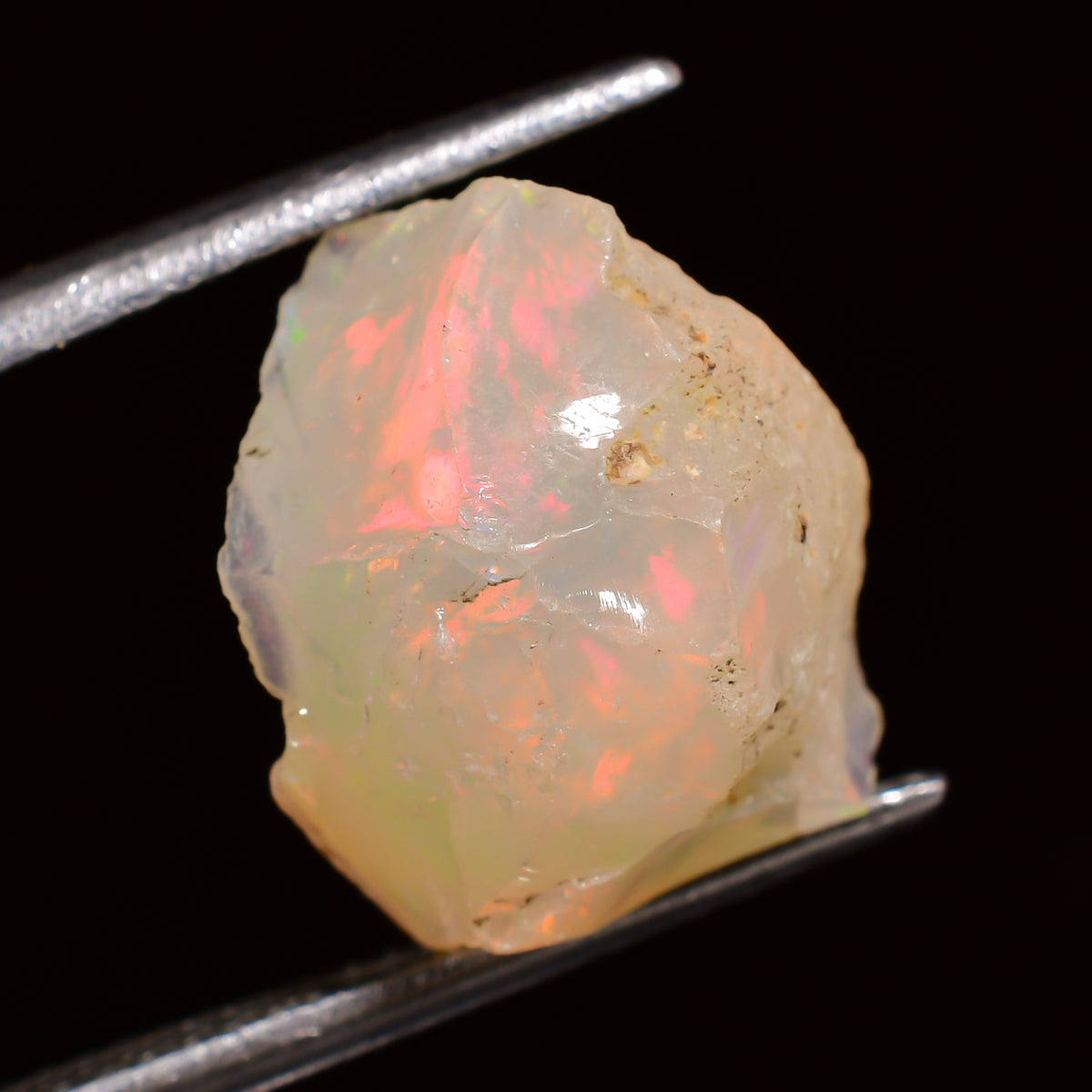 Unique Top Grade Quality 100% Natural Welo Fire Ethiopian Opal Fancy Rough Loose Gemstone For Making Jewelry 14X12X10 MM 05.00 Cts. KR25-99 Sunkarton